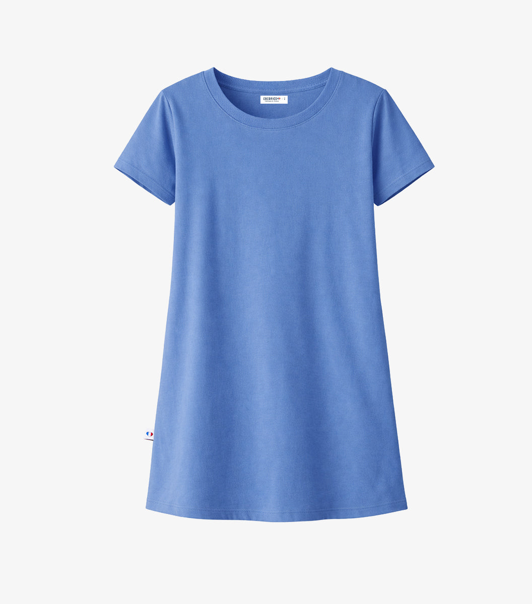 Robe de Nuit Femme Bleu Riviera - Intemporel