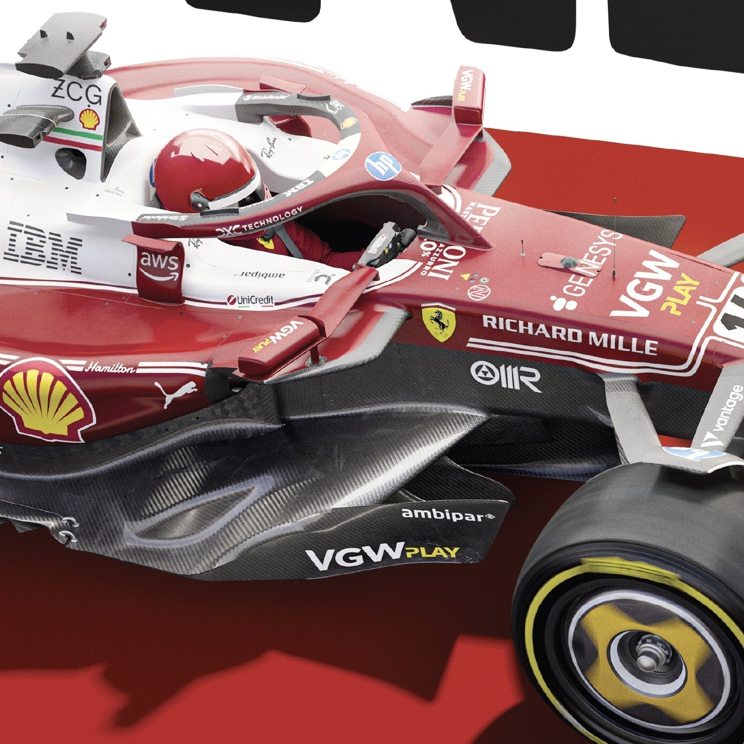 SF-25 Monza Special Livery 2025 | Large