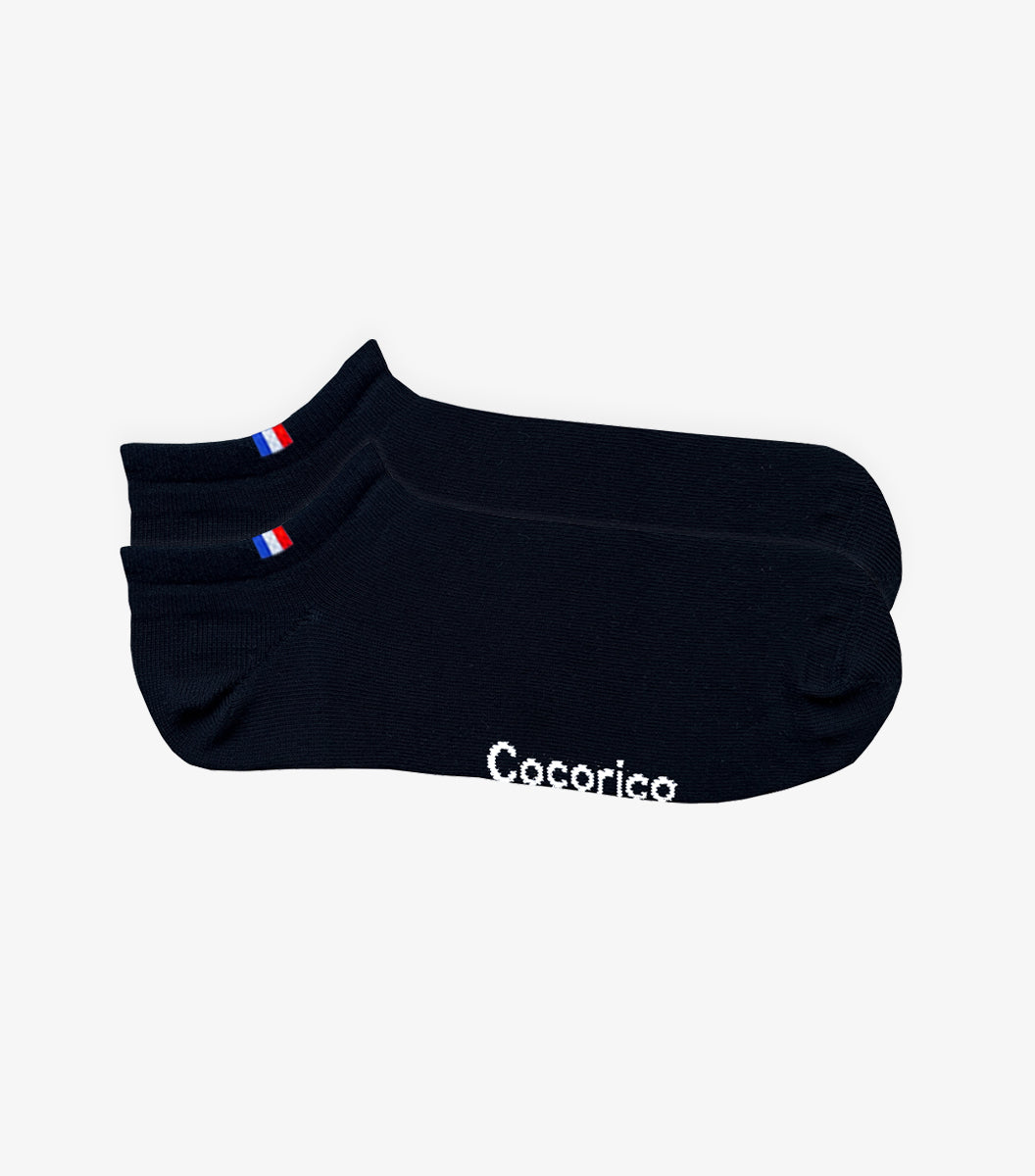 Chaussettes Femme Noir x2 - Pack Invisible