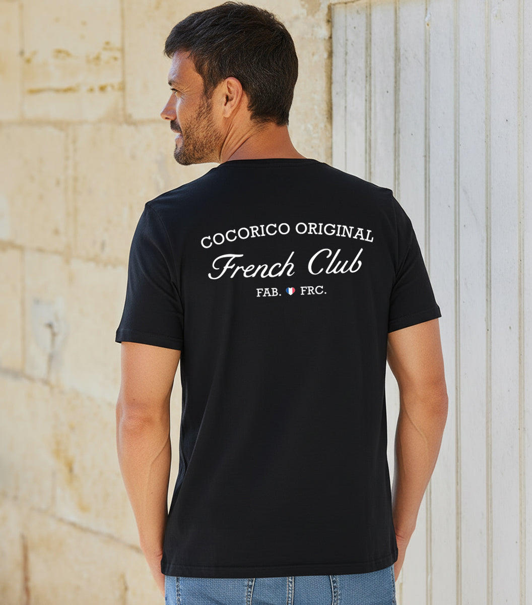 T-shirt Homme Noir - French Club