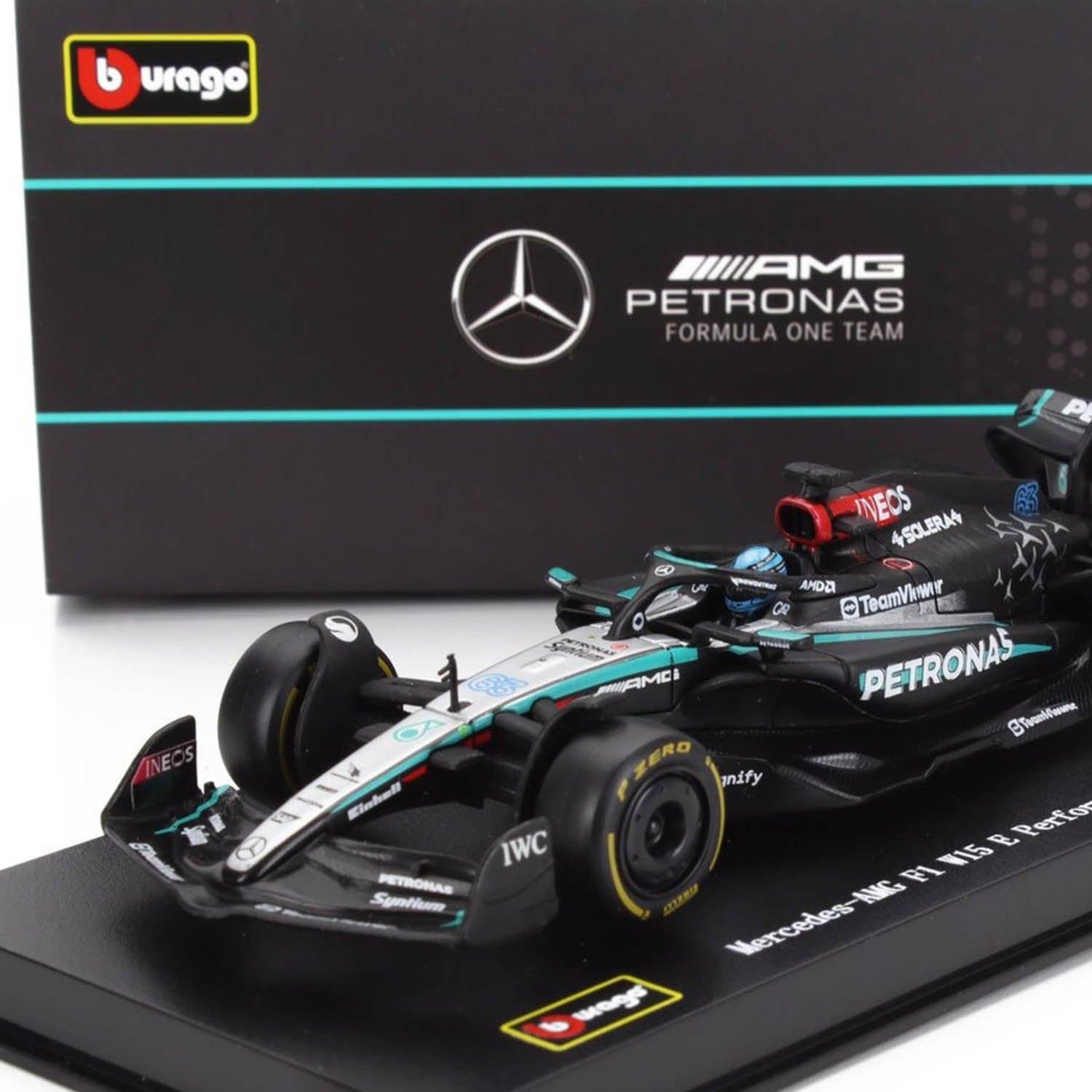 #63 Russell W15 2024 Season 1:43 Car Model