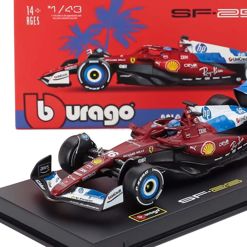 #16 Leclerc SF-25 Miami GP 2025 1:43 Car Model