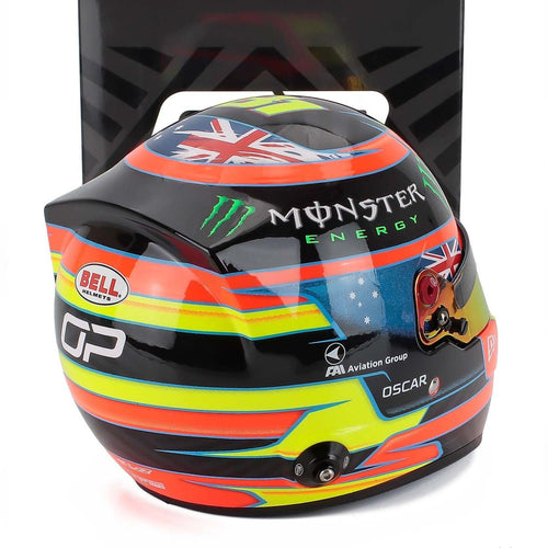 #81 Piastri 2025 Season 1:2 Mini Helmet by Bell