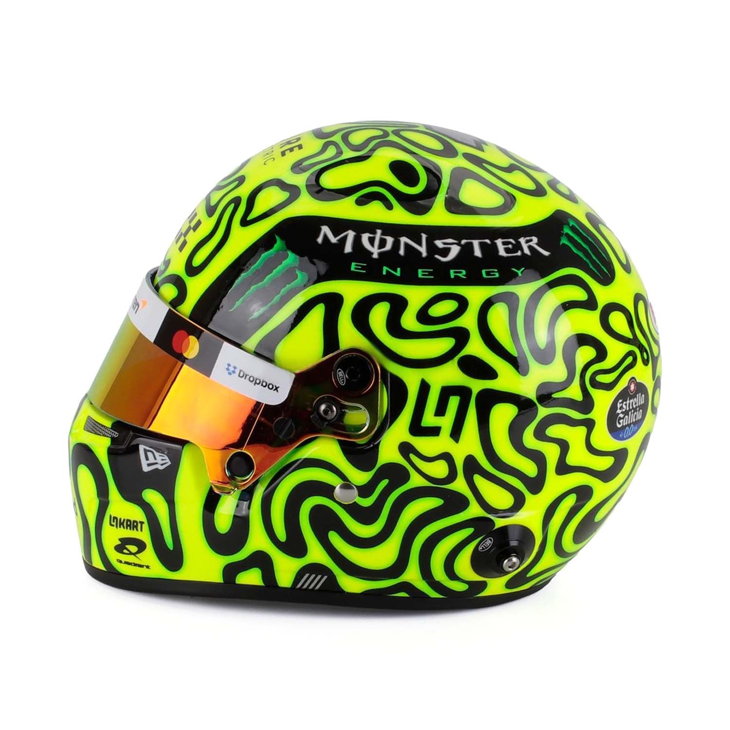 #4 Norris 2025 World Champion 1:2 Mini Helmet by Bell