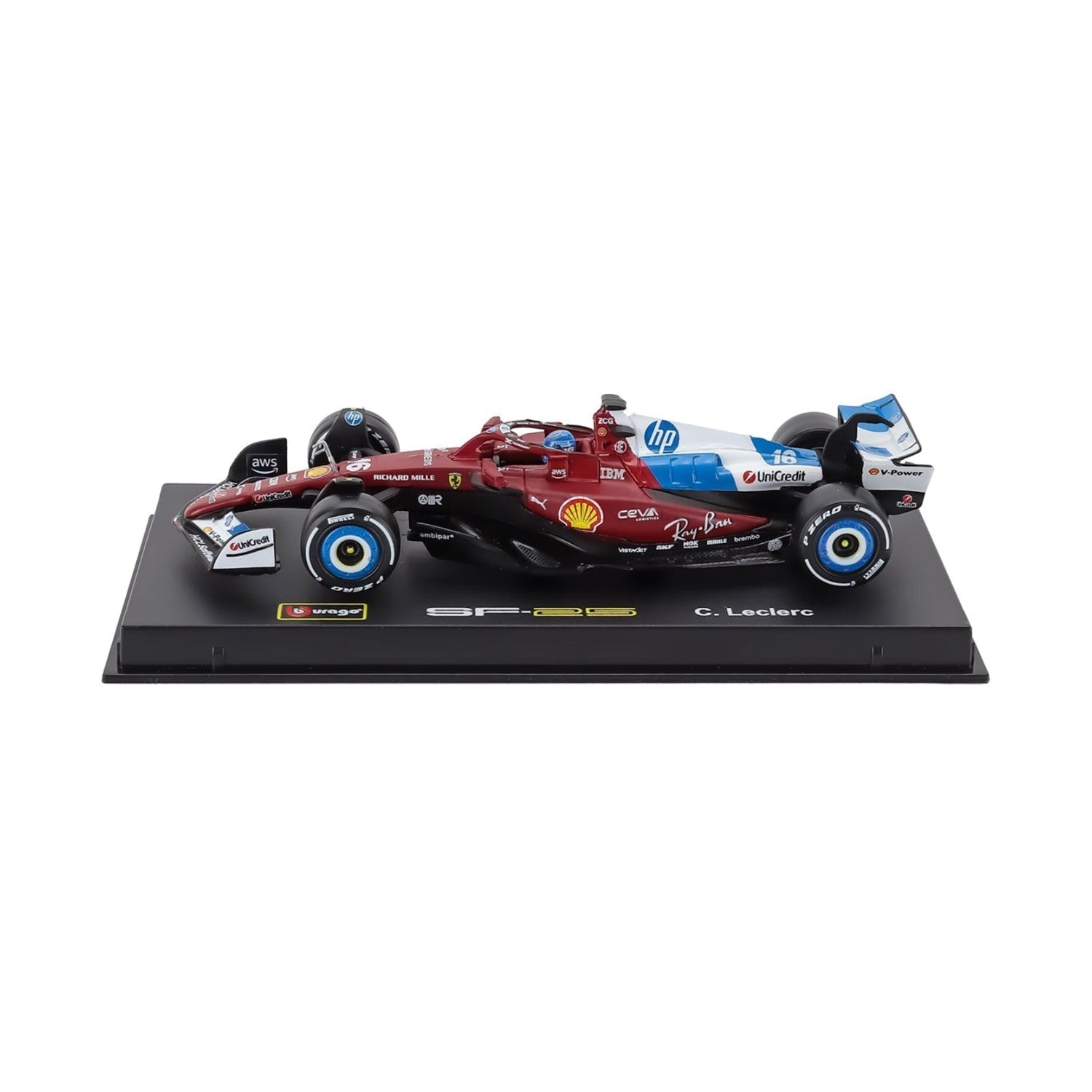 #16 Leclerc SF-25 Miami GP 2025 1:43 Car Model