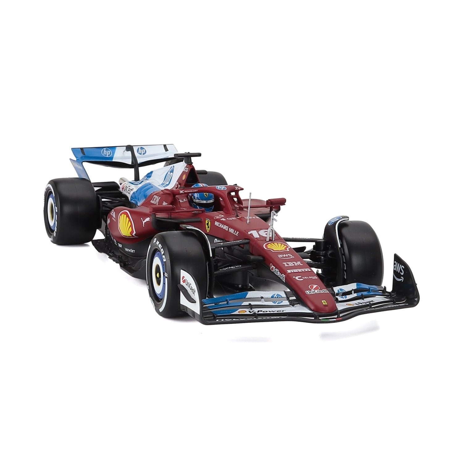 #16 Leclerc SF-25 Miami GP 2025 1:18 Car Model