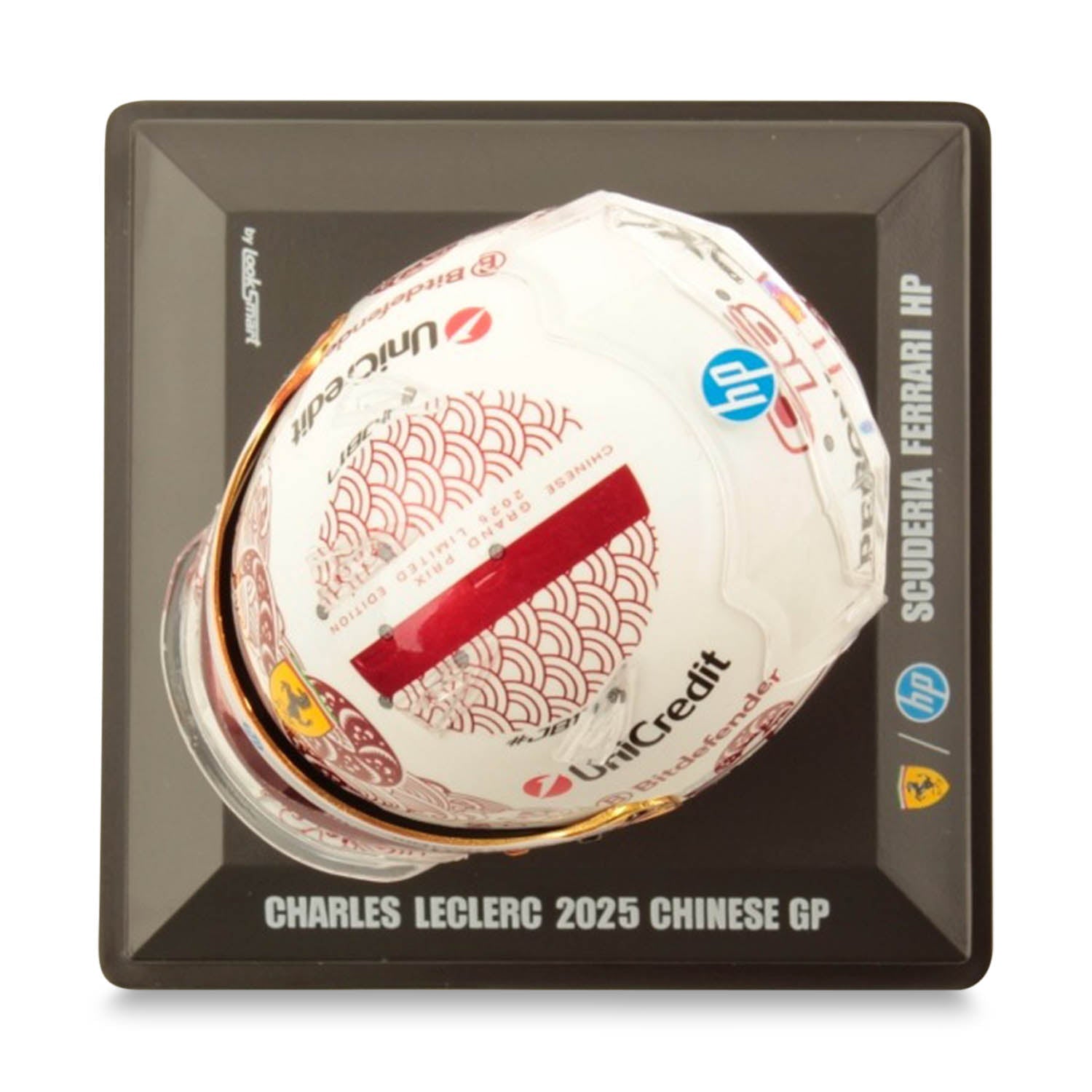 #16 Leclerc China GP 2025 1:5 Mini Helmet