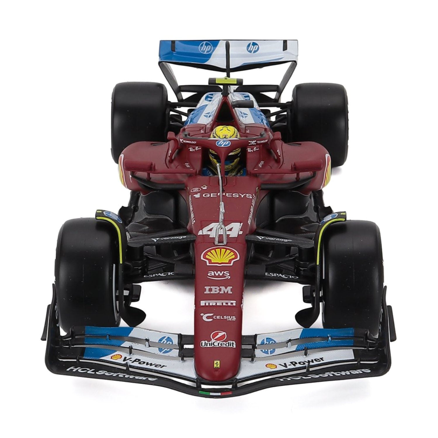 #44 Hamilton SF-25 Miami GP 2025 1:18 Car Model
