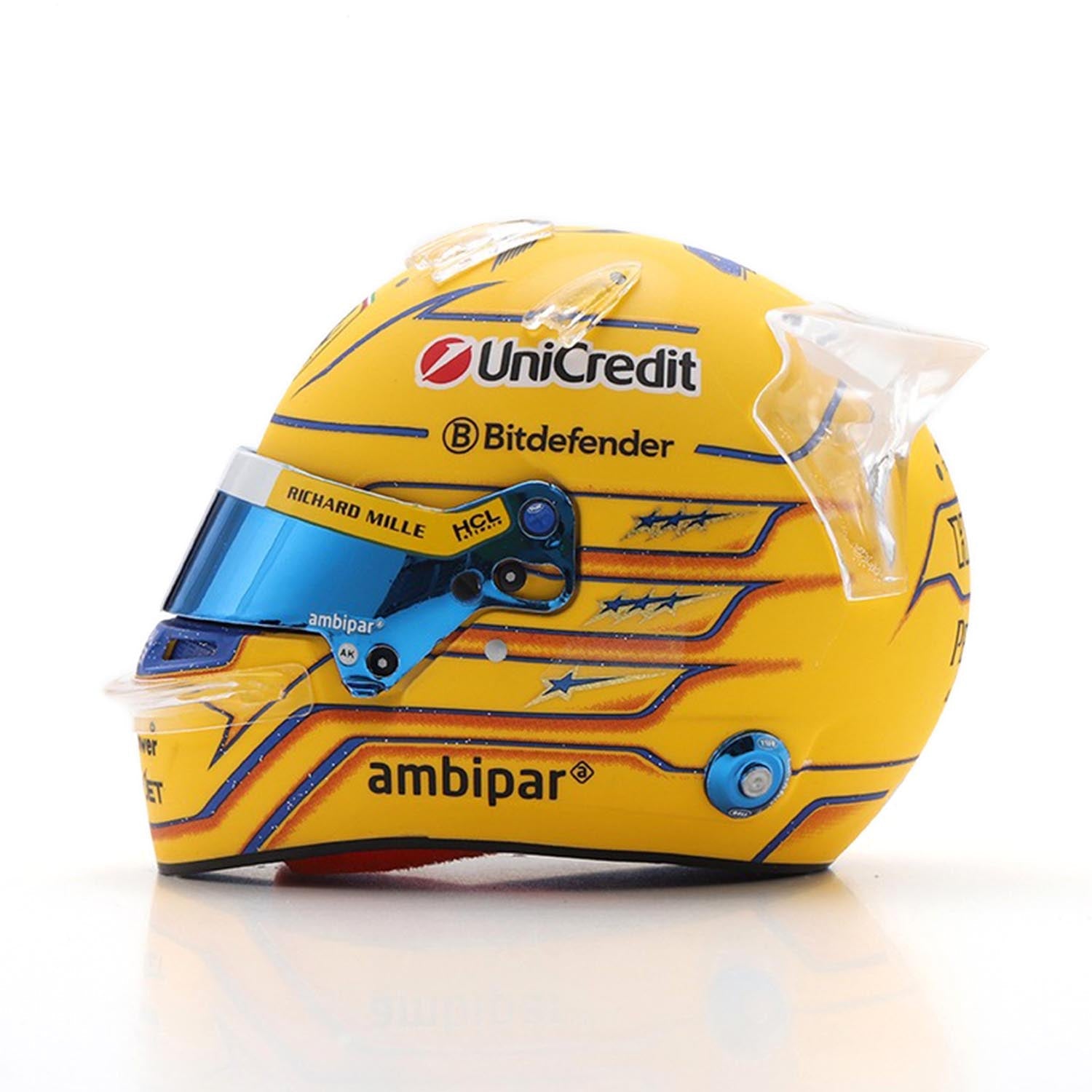 #44 Hamilton Miami GP 2025 1:5 Mini Helmet