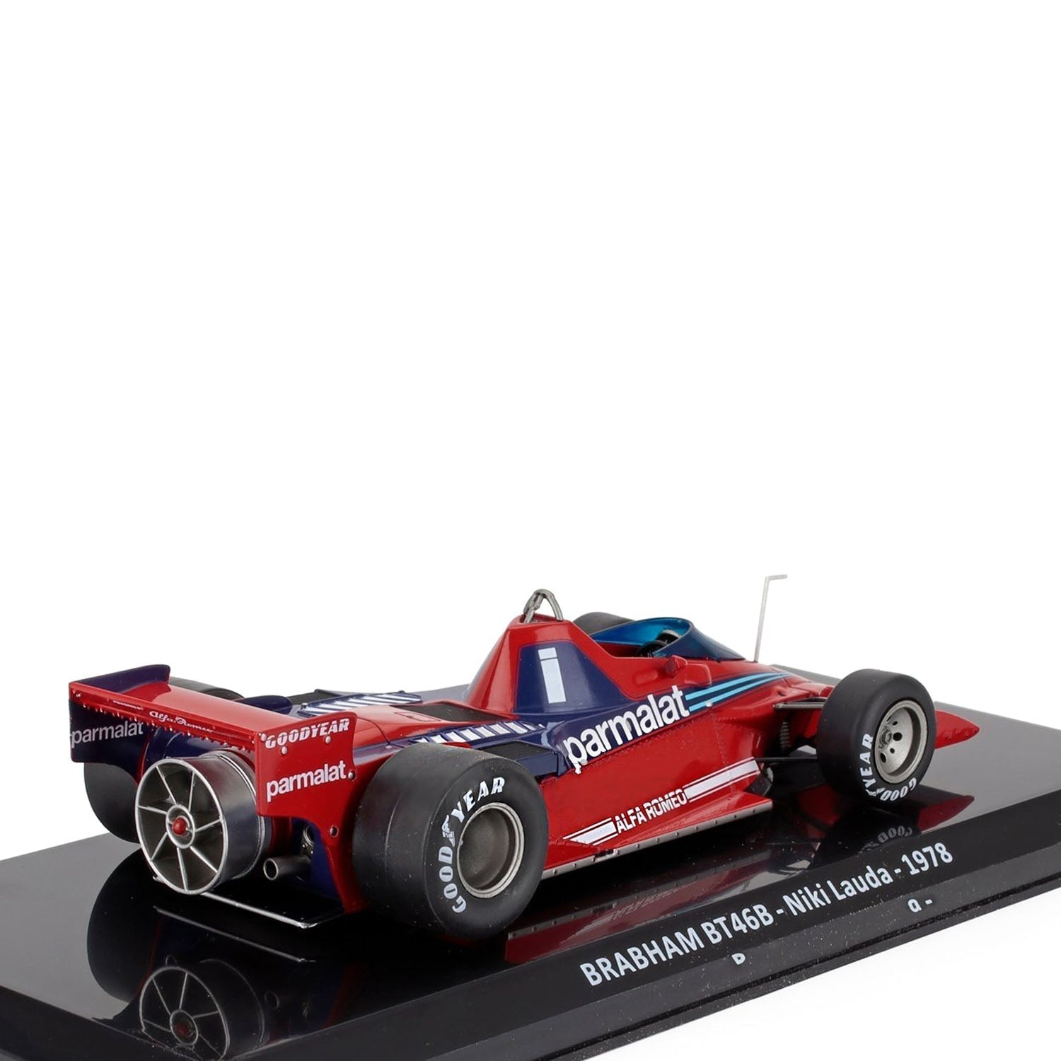#1 Lauda BT46B 1978 Season 1:24 Car Model Blister Pack