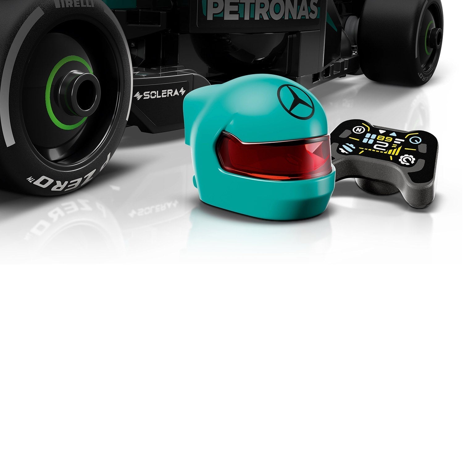 Mercedes AMG W15 EQ Performance 2024 1:25 Lego Car Model
