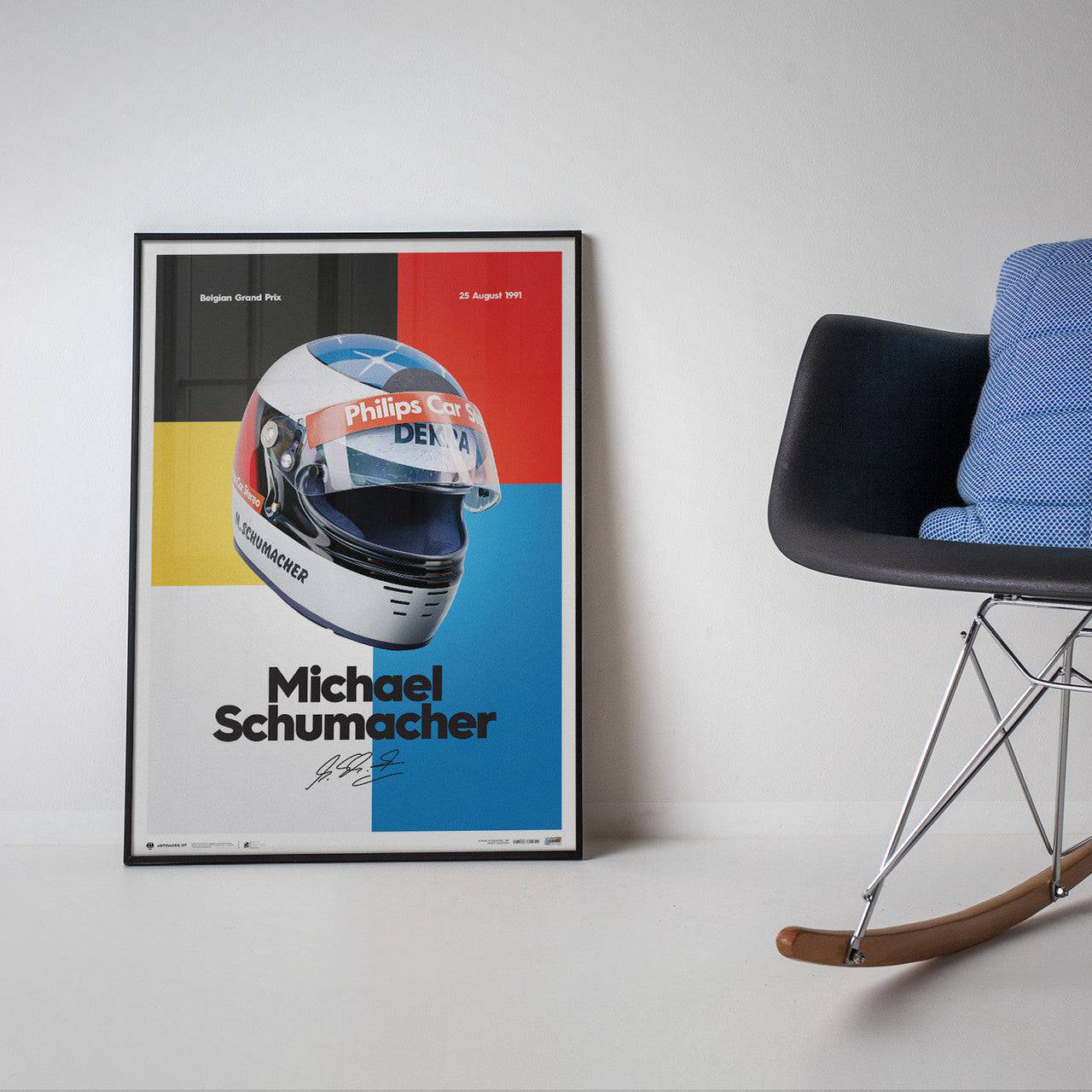 Michael Schumacher - Helmet - 1991 | Edition of 200