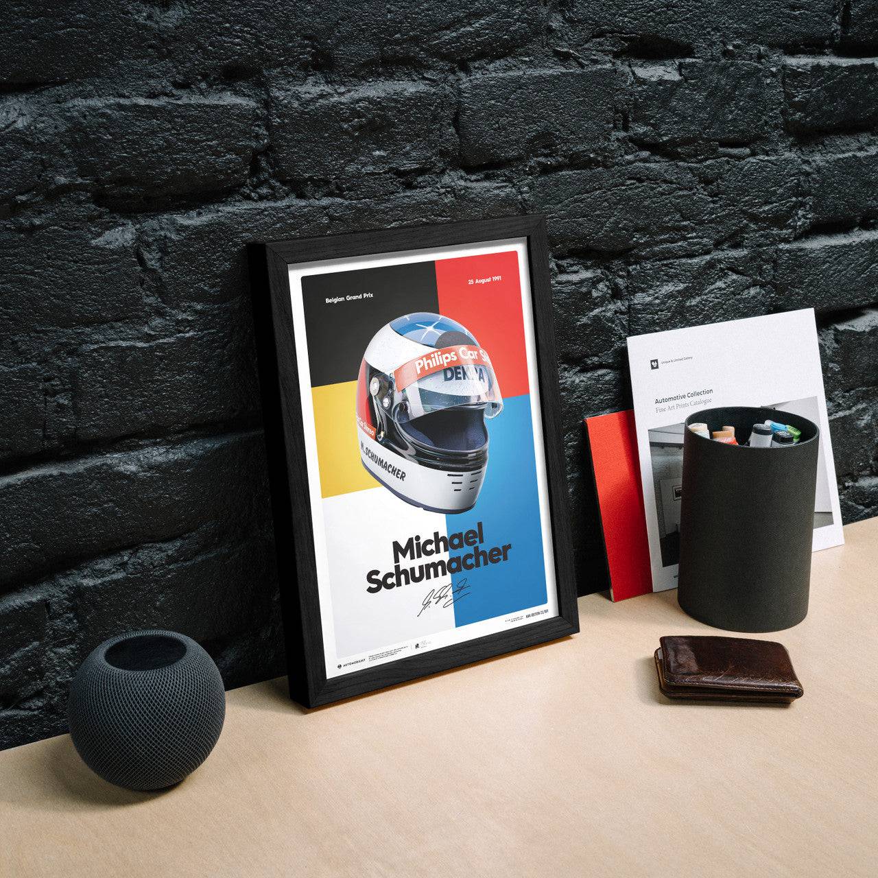 Michael Schumacher - Helmet - 1991 | Mini edition