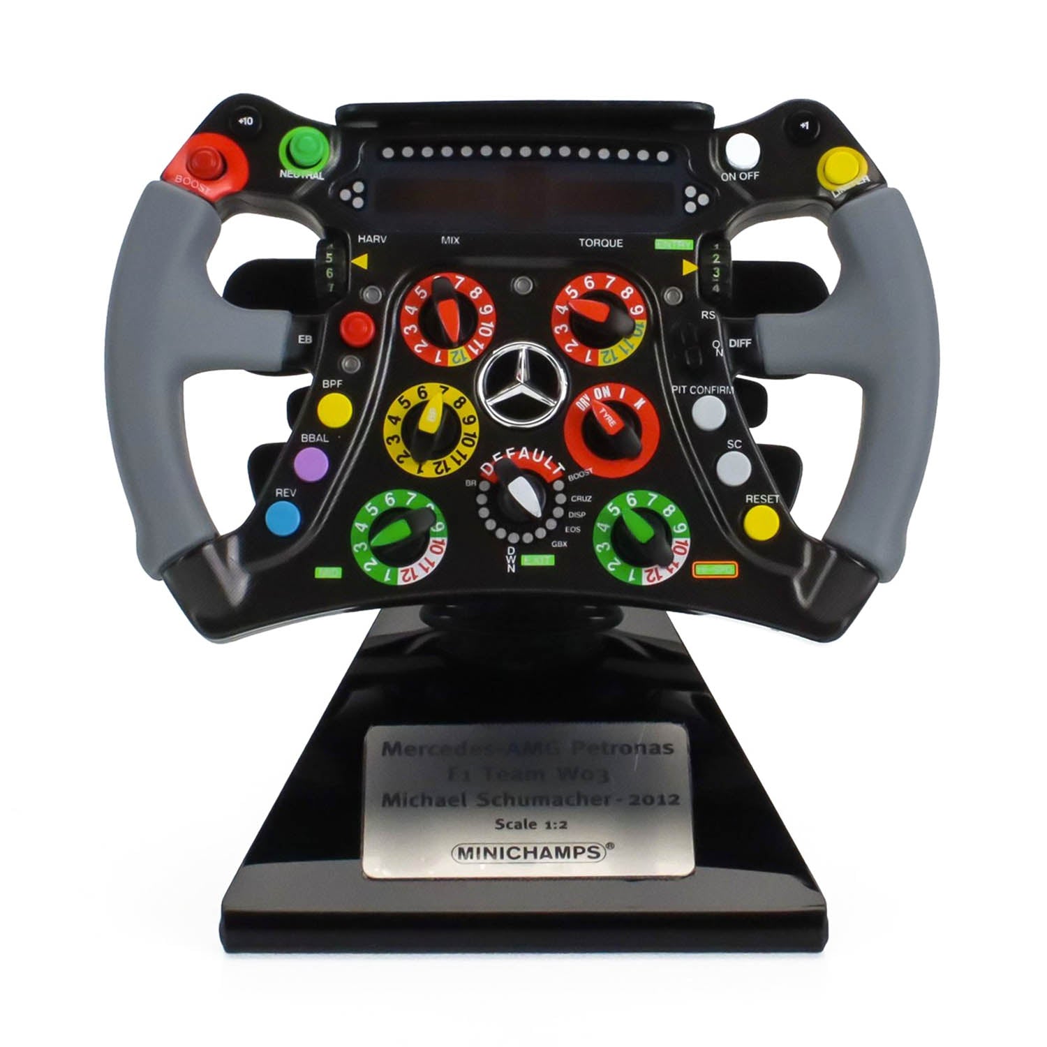 Michael Schumacher MGP W03 2012 Season 1:2 Steering Wheel Model