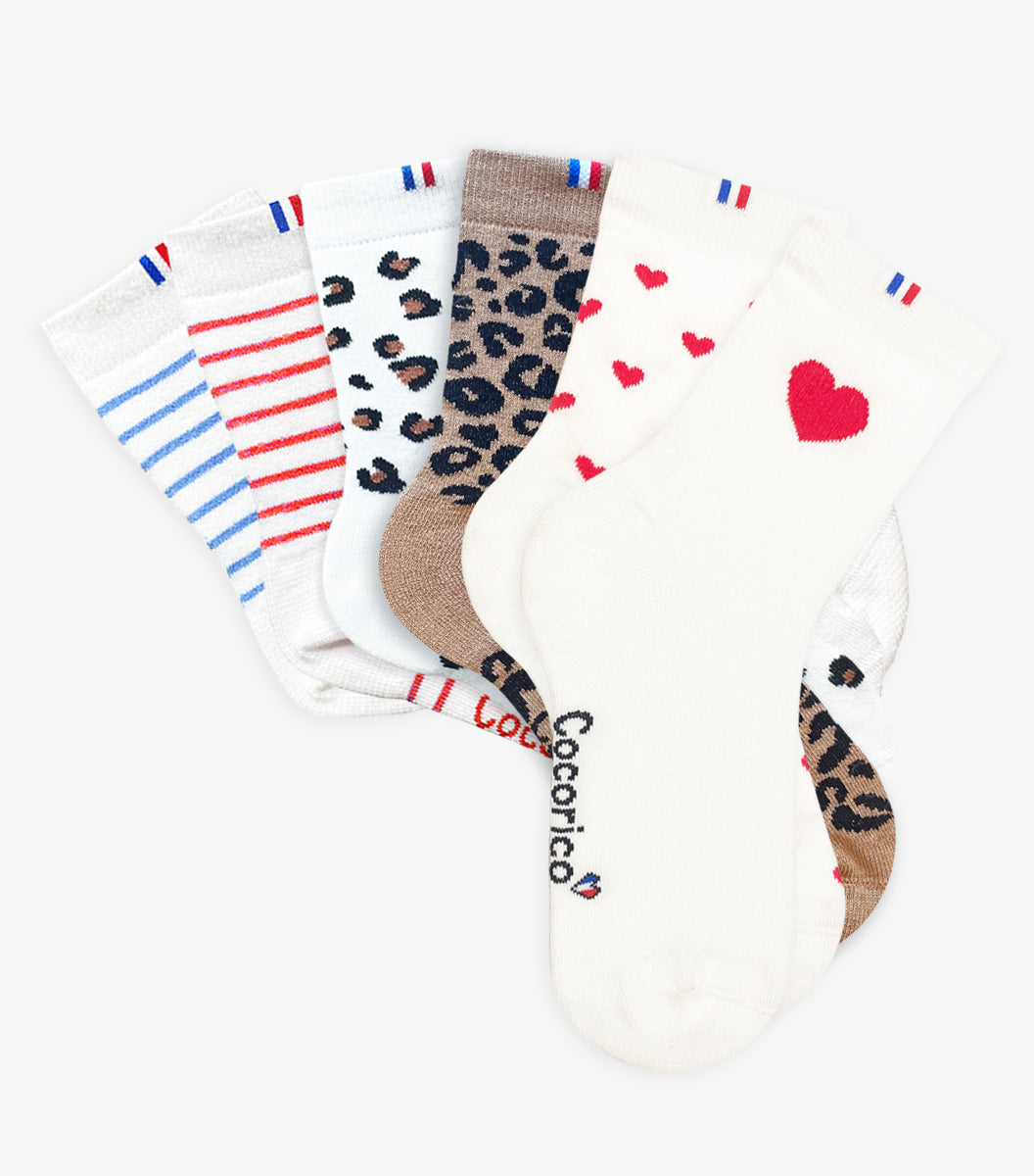 Chaussettes Femme x6 - Pack Signature