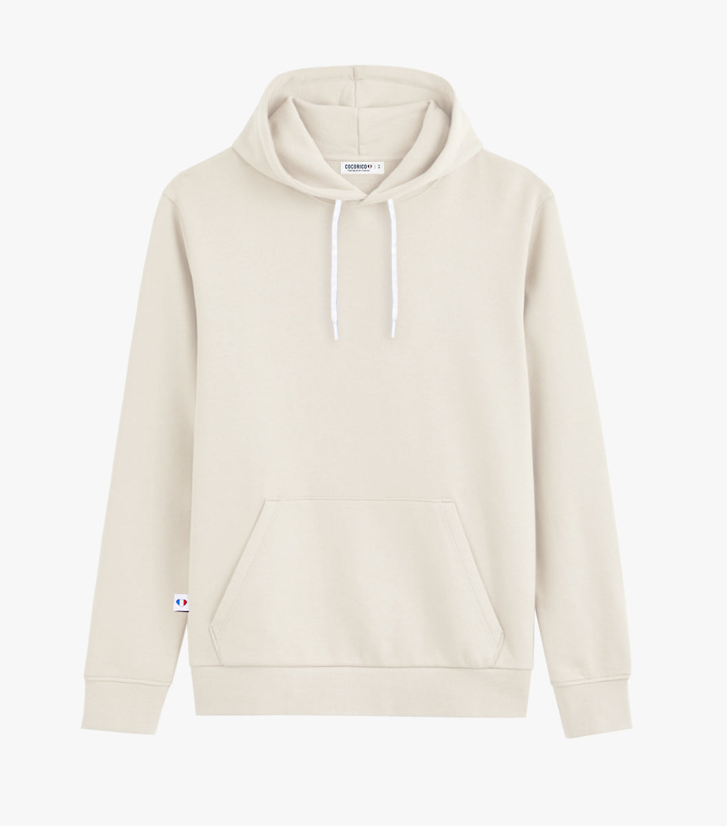 Sweat à capuche Homme Sable - Intemporel