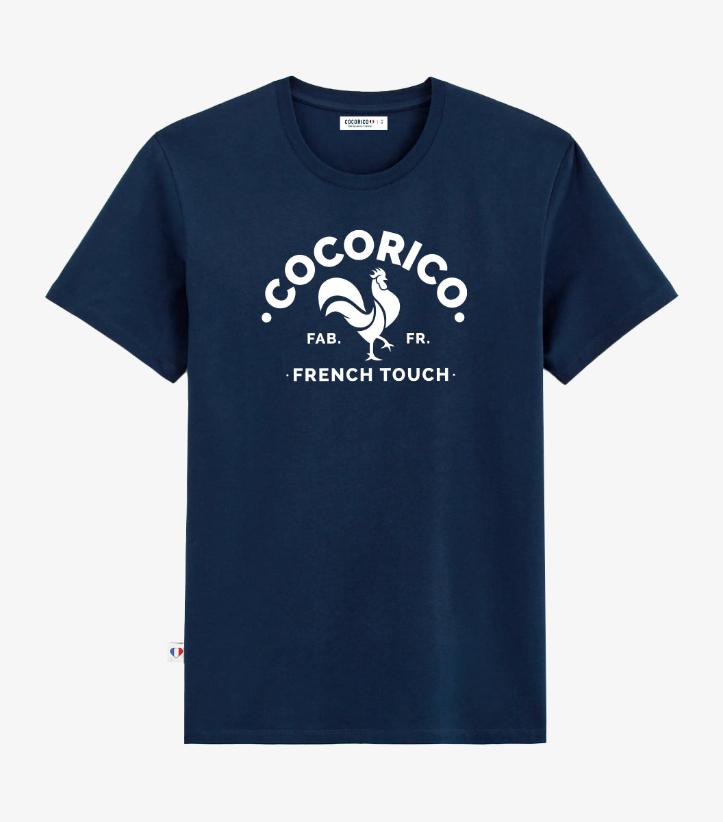 T-shirt Homme Marine - Coq Français