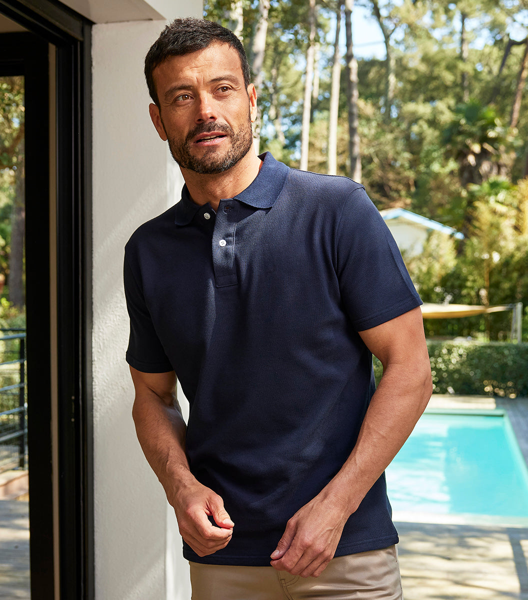 Polo Homme Marine - Intemporel