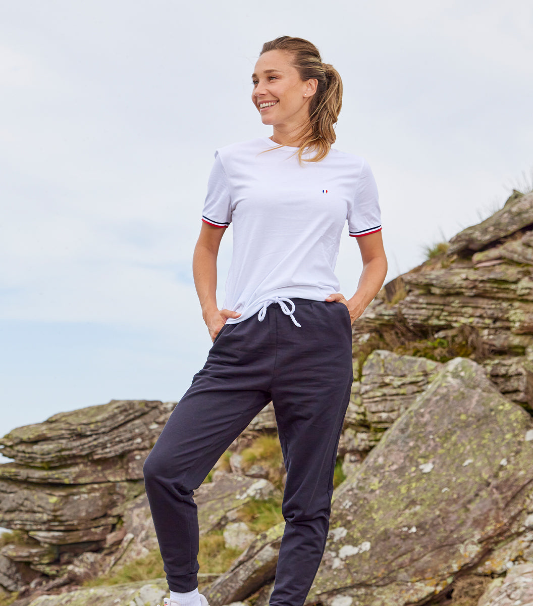 T-shirt Femme Supporter Blanc - Iconique