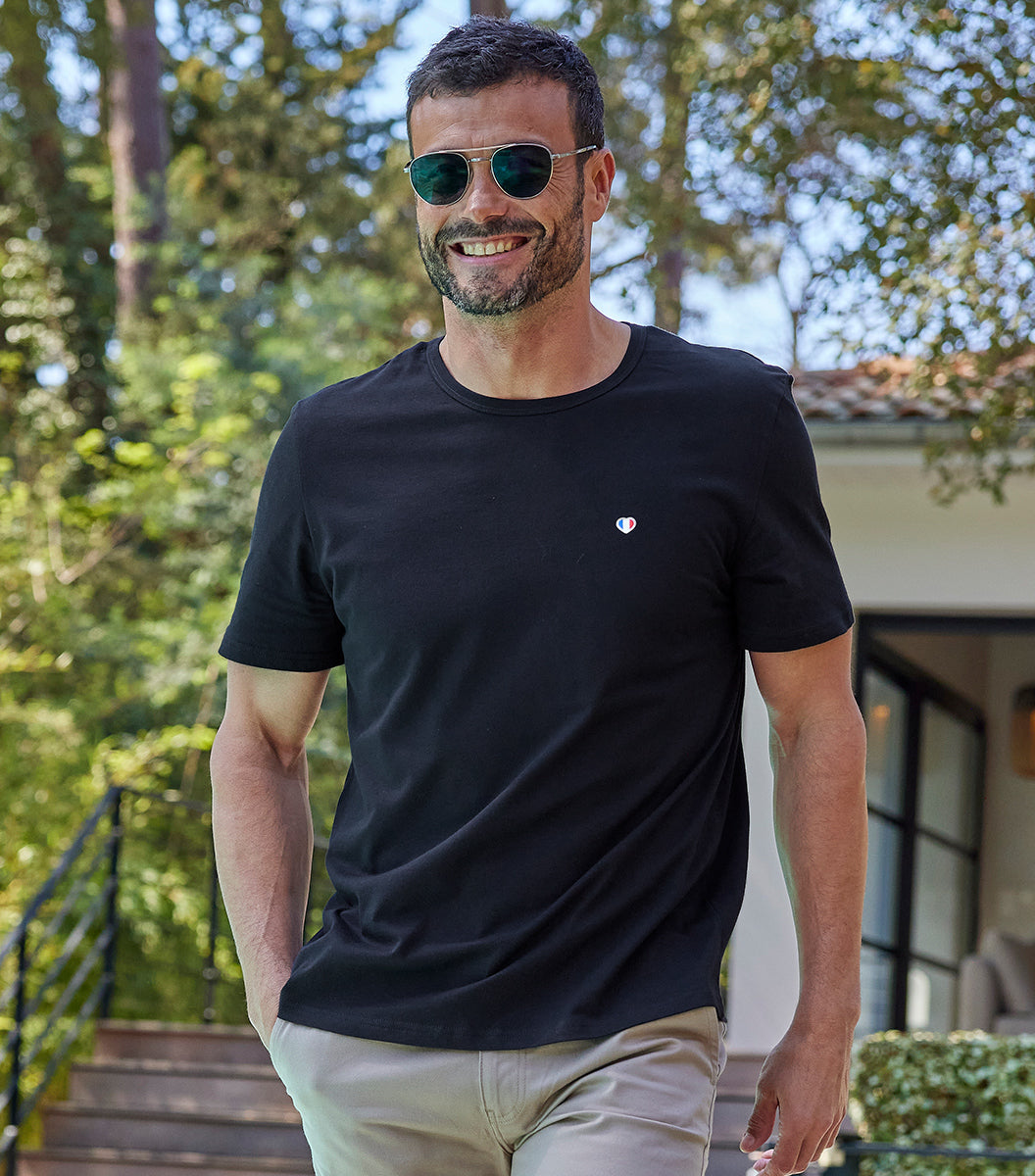 T-shirt Homme Noir - Iconique