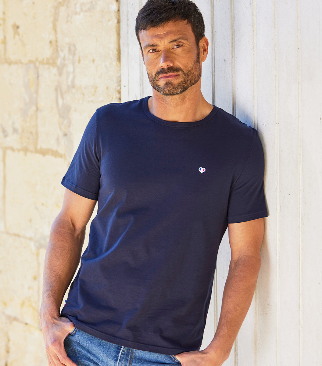 T-shirt Homme Marine - Iconique