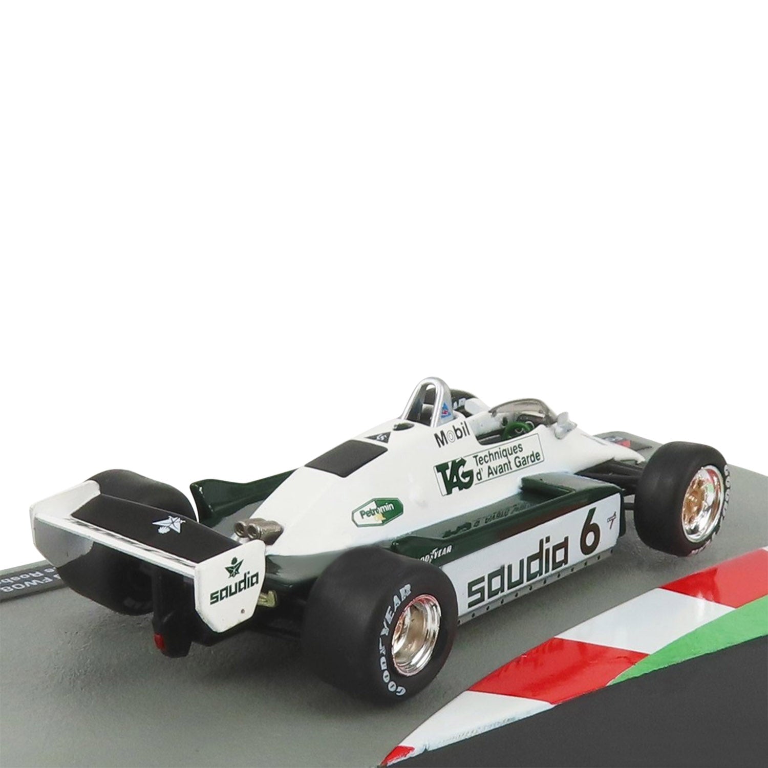 #6 Rosberg FW08 World Champion 1982 Fly Saudia 1:43 Car Model