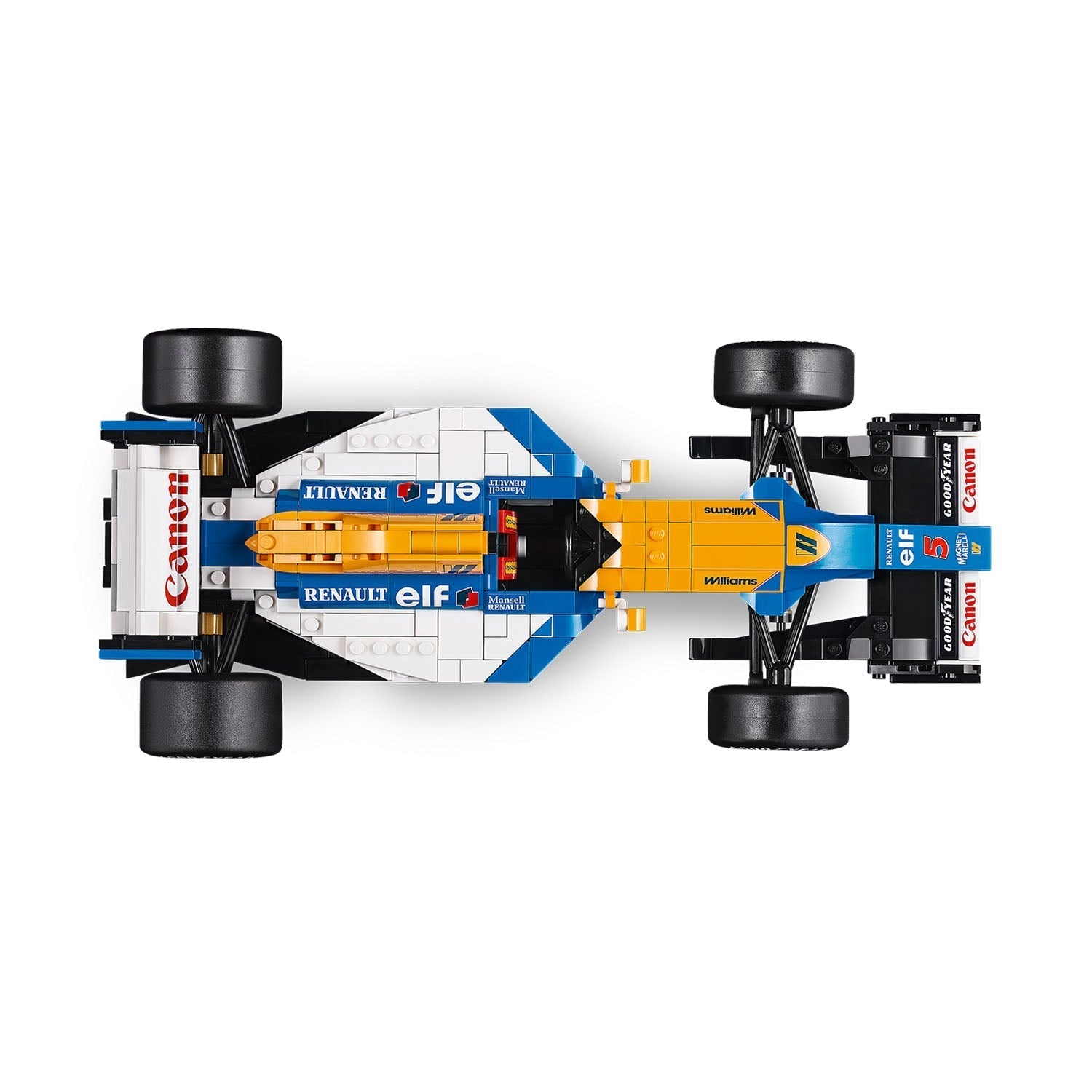 Williams F1 FW14B Nigel Mansell Lego Icons Car Model